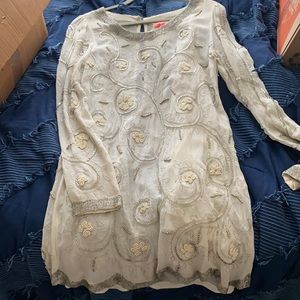 Free People Embellished Formal Dress